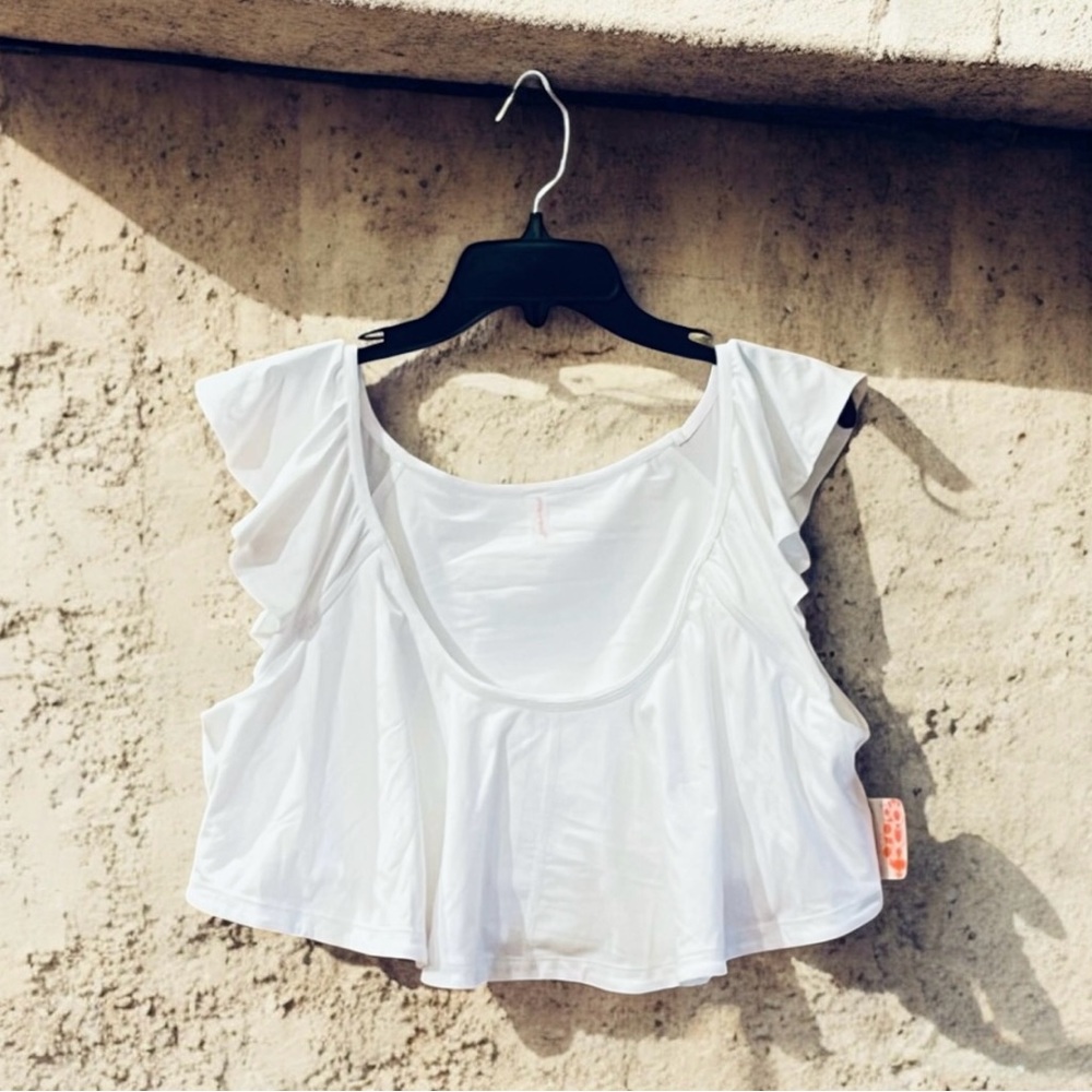NWT Free People Off Duty Flounce Tank - Picture 5 of 11